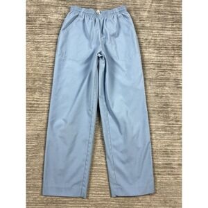 Napa Valley Petite‎ Pants Womens Blue Pull On Elastic Waist